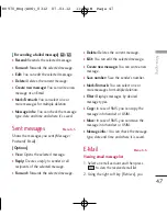 Preview for 47 page of LG KU970 User Manual