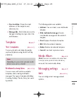 Preview for 49 page of LG KU970 User Manual