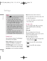 Preview for 76 page of LG KU970 User Manual