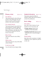 Preview for 78 page of LG KU970 User Manual