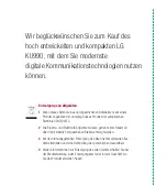 Preview for 4 page of LG KU990 User Manual