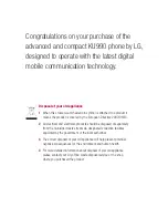 Preview for 112 page of LG KU990 User Manual