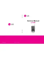 Preview for 1 page of LG L1150 Service Manual