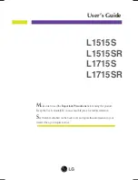 LG L1515SR User Manual предпросмотр