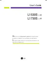 LG L1530S**H Series User Manual preview