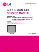 Preview for 3 page of LG L1740B Service Manual