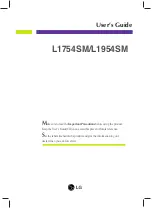 LG L1754SMS User Manual предпросмотр