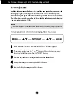 Preview for 11 page of LG L192WS -  - 19" LCD Monitor User Manual