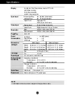 Preview for 20 page of LG L192WS -  - 19" LCD Monitor User Manual