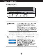 Предварительный просмотр 8 страницы LG L1954T User Manual