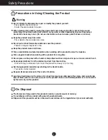 Предварительный просмотр 4 страницы LG L2000CP User Manual