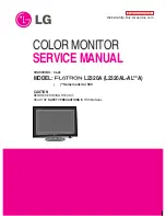 Preview for 1 page of LG L2320AL-AL**A Service Manual