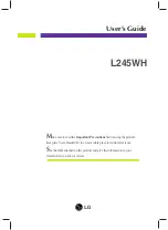 Preview for 2 page of LG L245WH User Manual