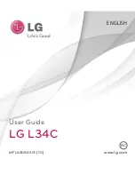 Preview for 1 page of LG L34C User Manual