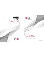 Preview for 1 page of LG L45C User Manual