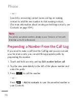 Preview for 72 page of LG L45C User Manual