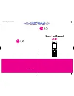 LG L602i Service Manual preview