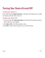 Preview for 27 page of LG L61AL User Manual