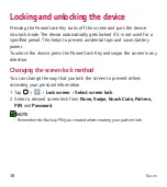 Preview for 39 page of LG L84VL User Manual