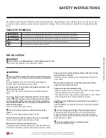 Preview for 3 page of LG LA090HYV3 Installation Manual