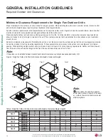 Preview for 16 page of LG LA090HYV3 Installation Manual