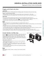 Preview for 17 page of LG LA090HYV3 Installation Manual