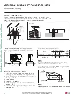 Preview for 18 page of LG LA090HYV3 Installation Manual