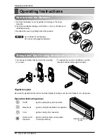 Предварительный просмотр 12 страницы LG LA140CE Owner'S Manual