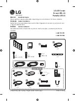 Preview for 1 page of LG LAA015FL7B1 Installation Manual
