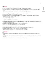 Предварительный просмотр 21 страницы LG LAA015FL7B1 Owner'S Manual