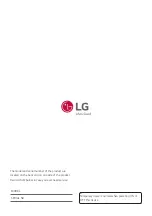 Предварительный просмотр 28 страницы LG LAA015FL7B1 Owner'S Manual