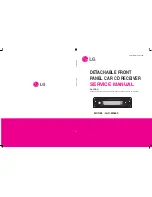 Предварительный просмотр 1 страницы LG LAC-M1600 Service Manual