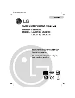 LG LAC3700 Owner'S Manual предпросмотр