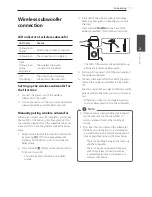 Предварительный просмотр 11 страницы LG LAC553B Owner'S Manual