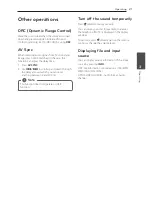 Предварительный просмотр 21 страницы LG LAC555H Owner'S Manual