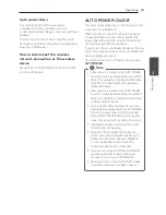 Предварительный просмотр 23 страницы LG LAC555H Owner'S Manual