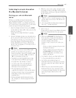 Предварительный просмотр 27 страницы LG LAC555H Owner'S Manual