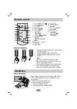 Предварительный просмотр 6 страницы LG LAC7700 Owner'S Manual