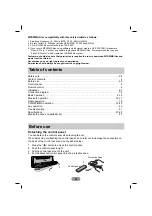 Preview for 4 page of LG LAC7750 Manual