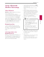 Preview for 61 page of LG LAC850M Owner'S Manual