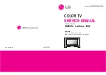 Preview for 1 page of LG Lafinion 82W Service Manual