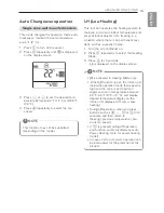 Предварительный просмотр 15 страницы LG LAN180HYV1 Owner'S Manual