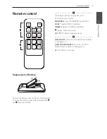 Preview for 7 page of LG LAS160B Owner'S Manual