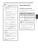 Preview for 15 page of LG LAS260B Owner'S Manual