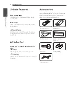 Preview for 6 page of LG LAS350B Owner'S Manual