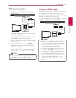 Preview for 15 page of LG LAS650M Owner'S Manual