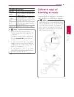 Preview for 39 page of LG LAS650M Owner'S Manual