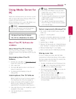 Preview for 53 page of LG LAS650M Owner'S Manual