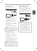 Предварительный просмотр 15 страницы LG LAS750M Owner'S Manual