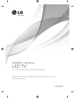 Предварительный просмотр 33 страницы LG LB49 Series Owner'S Manual